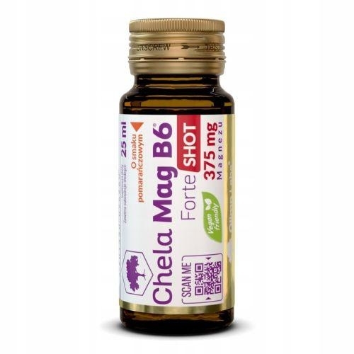Zdjęcie Olimp Chela-Mag B6 Forte shot, smak  pomańczowy, 25ml