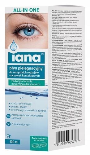 Zdjęcie Iana All In One Płyn do soczewek 100ml
