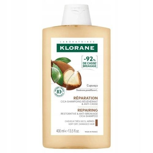 Zdjęcie KLORANE - szampon z organicznym masłem Cupuacu, 400 ml