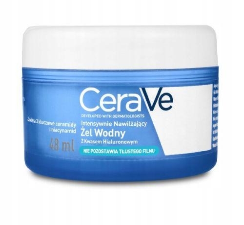 Zdjęcie CeraVe Żel wodny intensywnie nawilżający CeraVe z kwasem hialuronowym 48ml