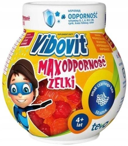 Zdjęcie Vibovit Max Odporność żelki 50 szt.
