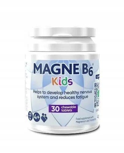 Zdjęcie Magne B6 Kids do żucia 30 tabl.