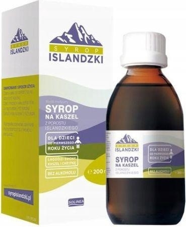 Zdjęcie Syrop Islandzki na kaszel syrop 200 ml