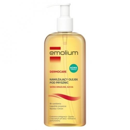 Zdjęcie EMOLIUM DERMOCARE Olejek nawilżający do mycia, 400ml