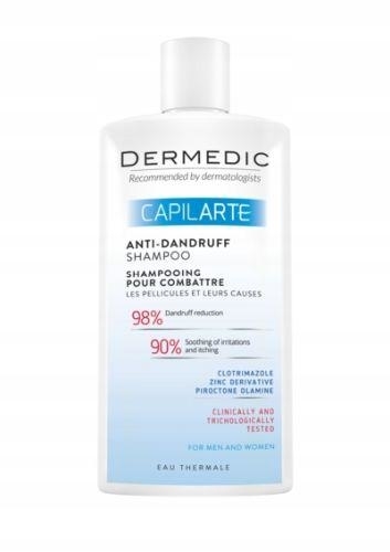 Zdjęcie DERMEDIC CAPILARTE Szampon zwalczający łupierz, 300ml