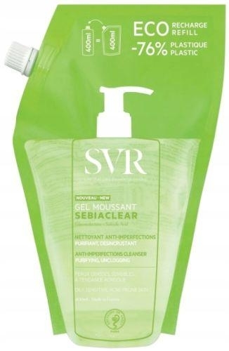 Zdjęcie SVR Sebiaclear Gel Moussant Żel 400ml refill ( zapas)