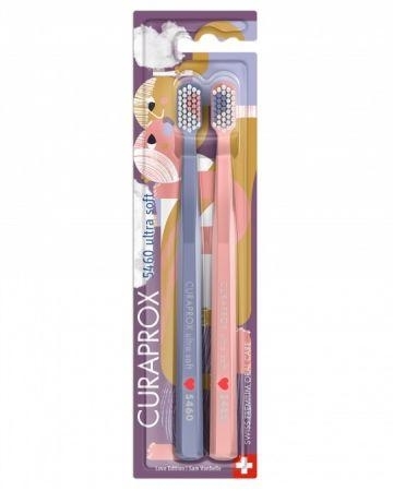 Zdjęcie CURAPROX CS 5460 ultra soft dwupak Love