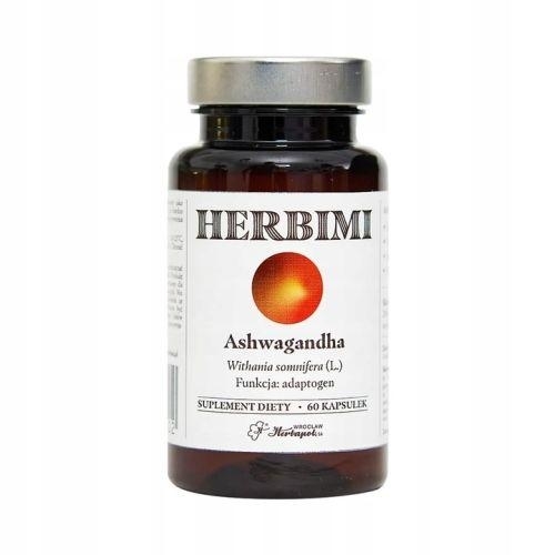 Zdjęcie Ashwagandha Herbimi,  60 kaps.