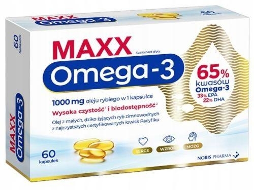 Zdjęcie Maxx Omega 3, 60 kaps.