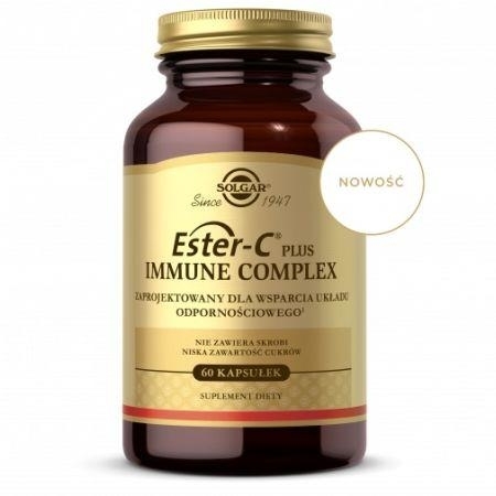 Zdjęcie SOLGAR Ester-C plus Immune Complex, 60kaps
