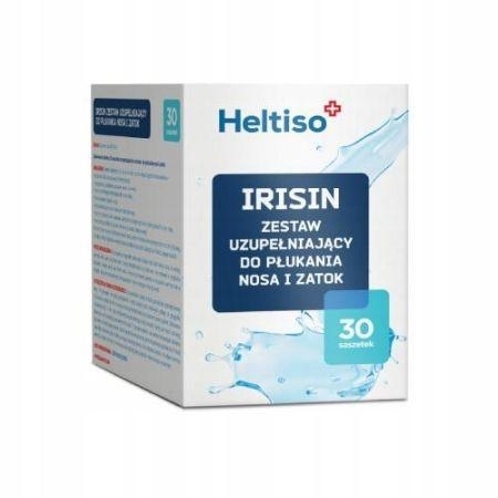 Zdjęcie Heltiso Irisin Zestaw do płukania nosa 1but+16sasz.