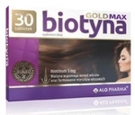 Zdjęcie Biotyna Gold Max, 30 tabl.