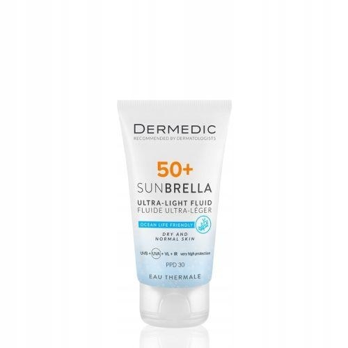 Zdjęcie Dermedic SUNBRELLA ultralekki krem SPF 50+ skóra sucha i normalna 40 ml