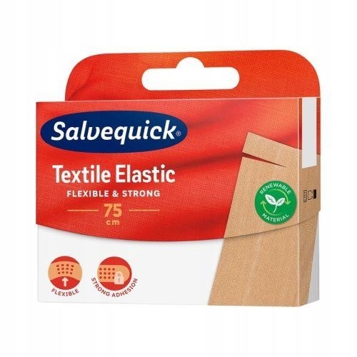 Zdjęcie Plastry SALVEQUICK 546224 Tekstylne 75cm 1sz